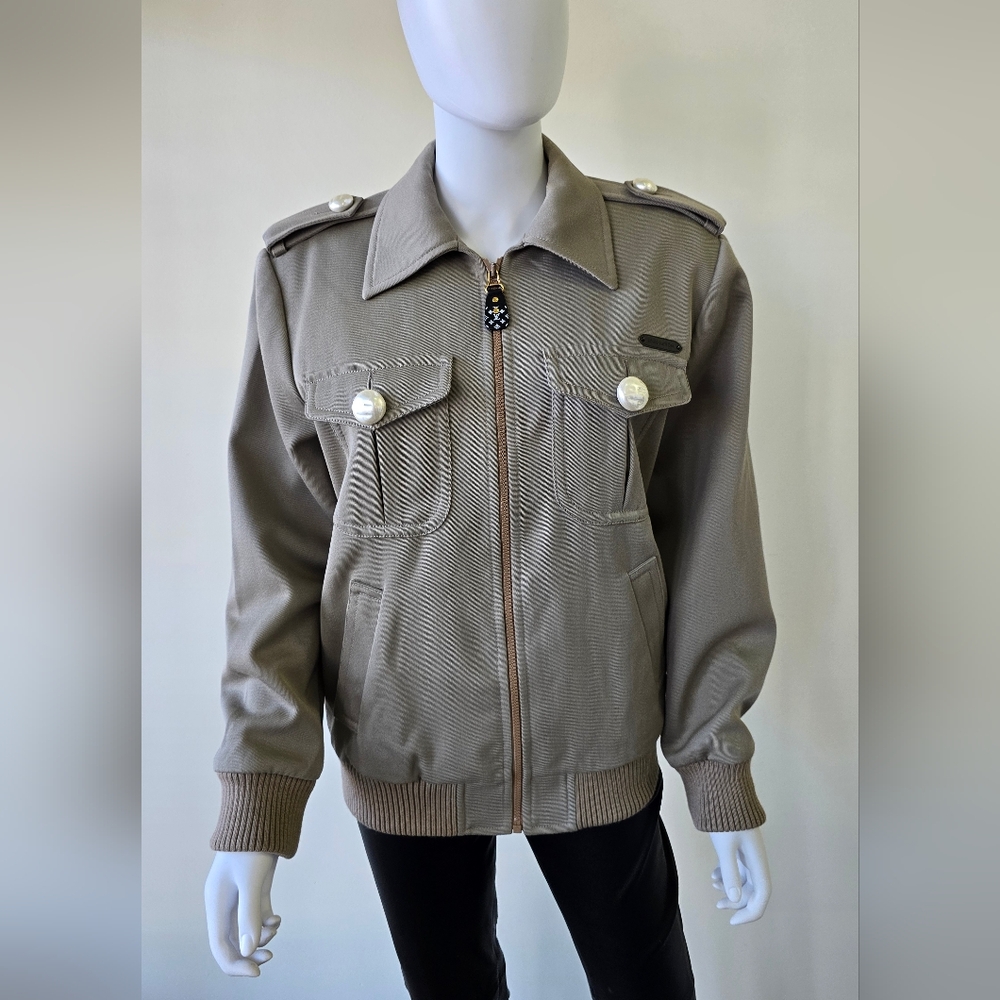 Louis Vuitton Khaki Wool Jacket